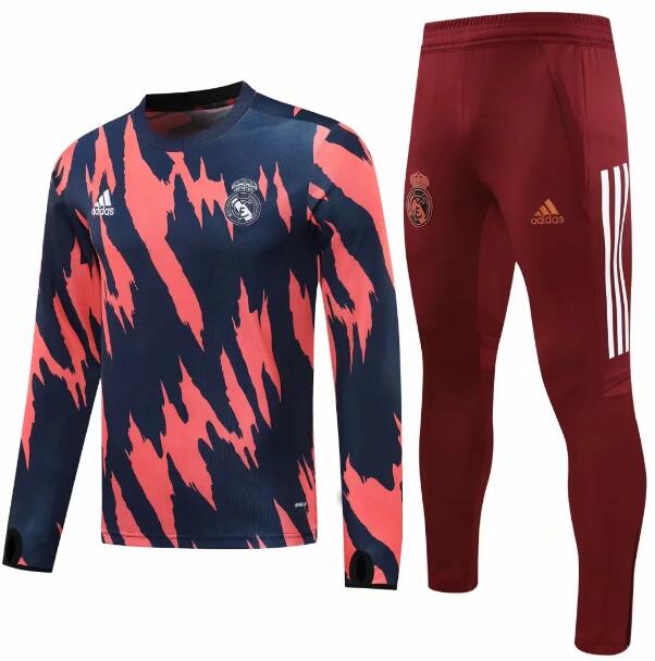 Real Madrid Camo Training Kits Sweatshirt with Pants 2020/21